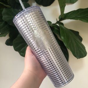 Starbucks Silver studded tumbler - Christmas 2020